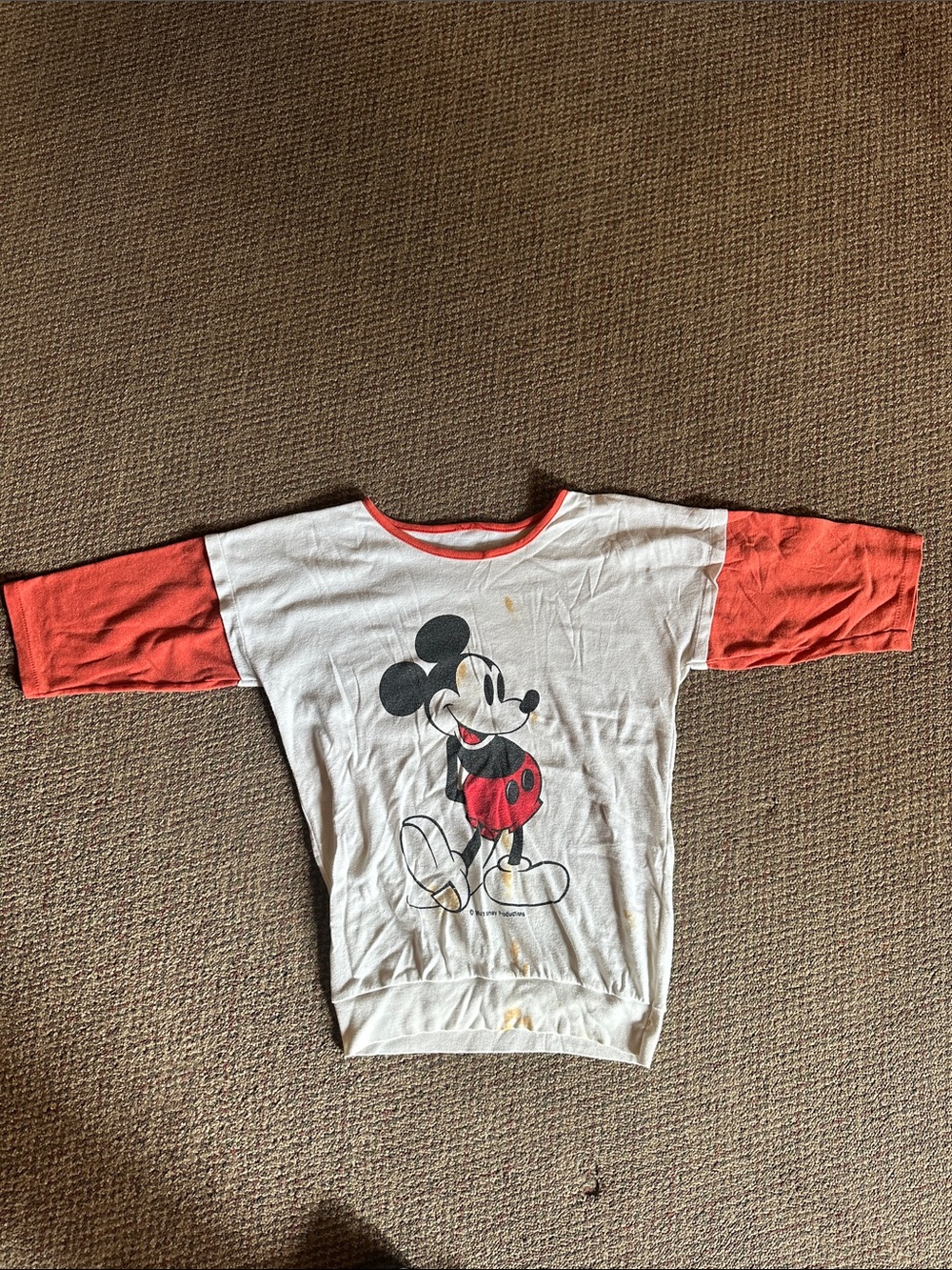 Vintage disney mickey mouse tee